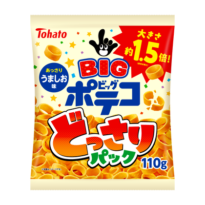 どっさりパック ポテコ・うましお味