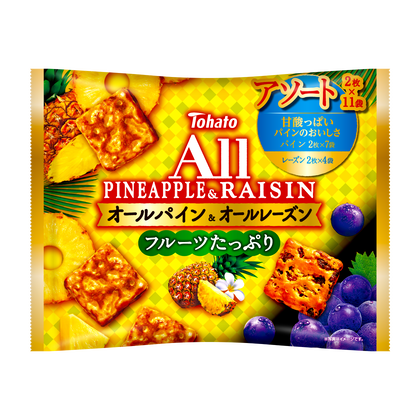 【福袋セール】 ファミリーサイズオールアソート 東ハト パイン&レーズン ビスケット・クッキー