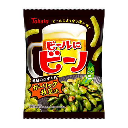 ビーノです₊⁎⁺˳✧༚ ビールにビーノ・ガーリック枝豆味 東ハト