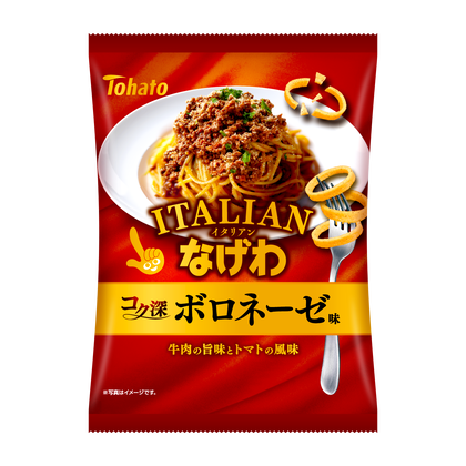 イタリアンなげわ・コク深ボロネーゼ味 東ハト