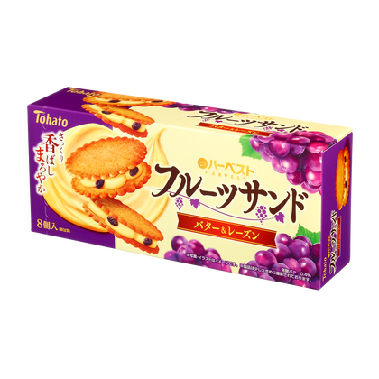 ハーベストフルーツサンド・バター＆レーズン 東ハト