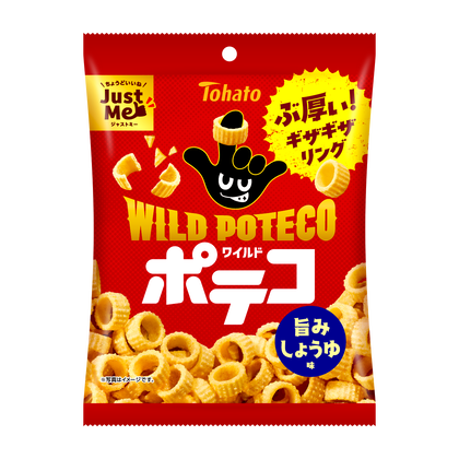 ワイルドポテコ・旨みしょうゆ味 東ハト