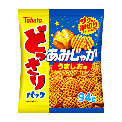 どっさりパック あみじゃが・うましお味