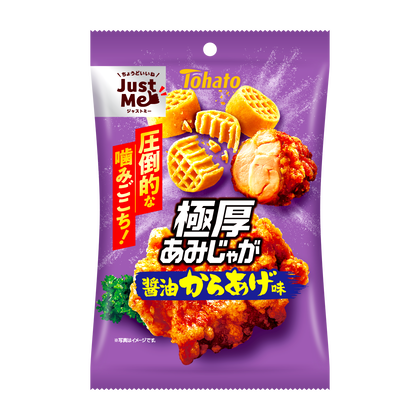 極厚あみじゃが・醤油からあげ味 東ハト